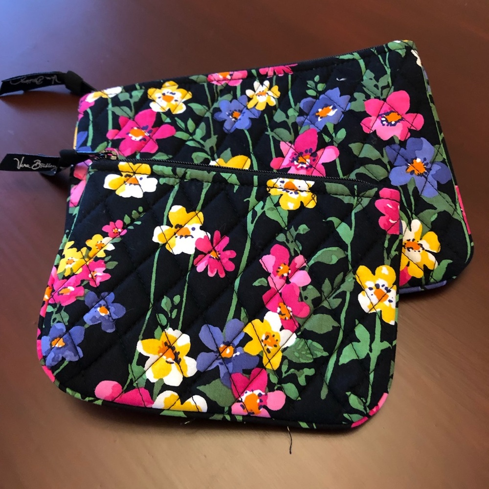 Bundle Vera Bradley cosmetic bags/pouches